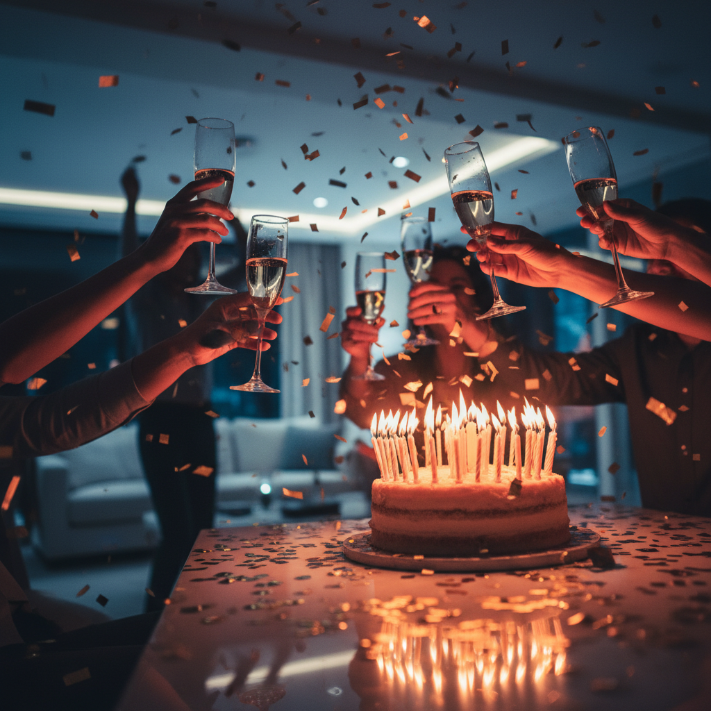 Birthday Toast — Birthday sample cover