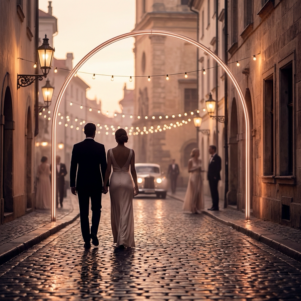 When the Room Went Quiet — Wedding sample cover